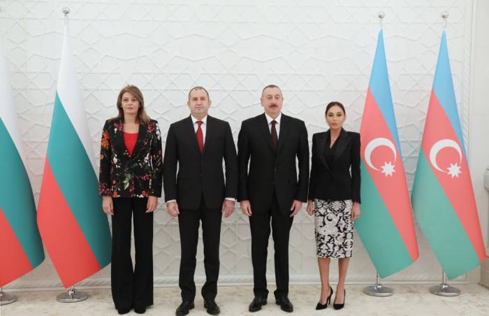 Ilham Aliyev a accueilli le président bulgare
