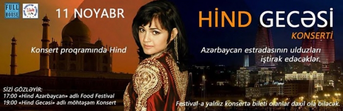 Grand Bollywood Night to be organized in Baku
