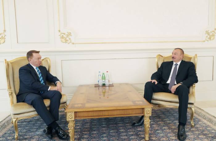 Le président azerbaïdjanais a reçu les lettres de créance du nouvel ambassadeur australien