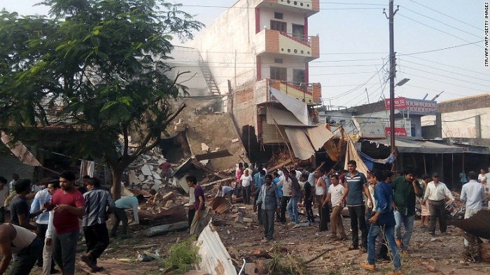Explosion at India