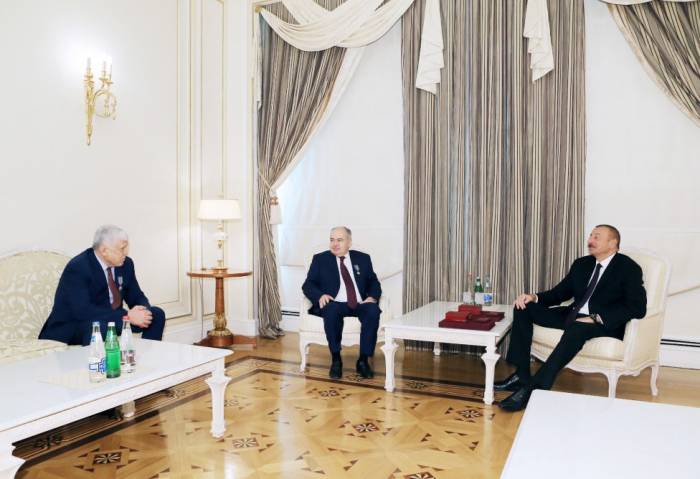 Ilham Aliyev reçoit une délégation russe - PHOTO