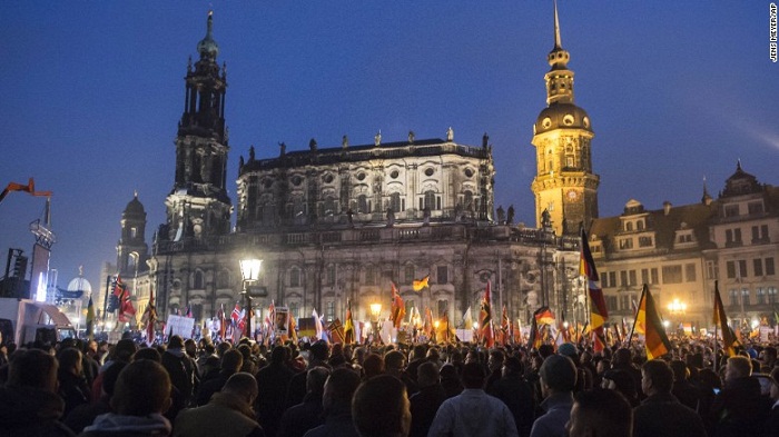 German anti-migrant protest: `We don`t want to be strangers in our country`