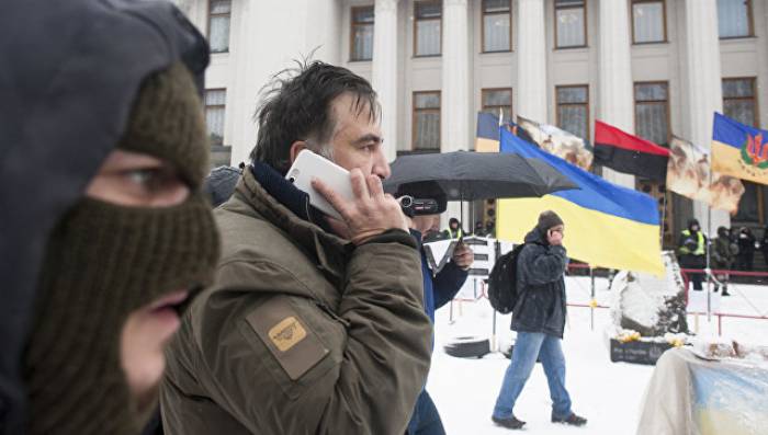 Saakachvili est soupçonné par Kiev d'avoir voulu "prendre le pouvoir par la force"