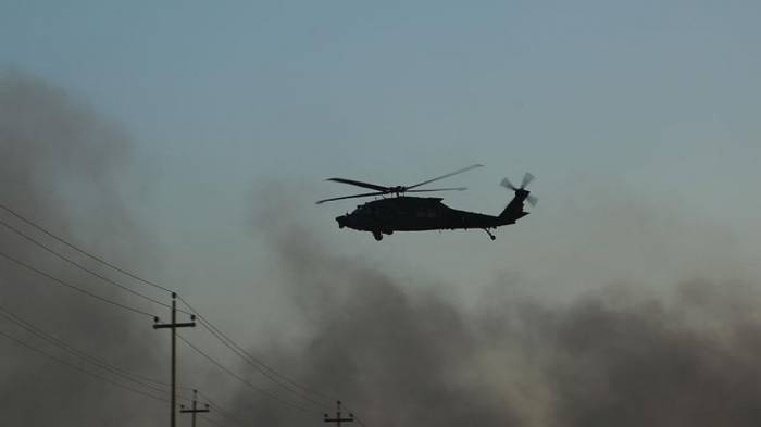 İraqda helikopter qəzaya uğrayıb, 7 nəfər ölüb