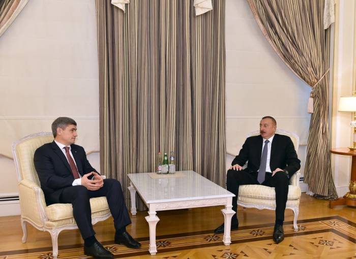 Le président azerbaïdjanais rencontre le ministre moldave de l’Intérieur