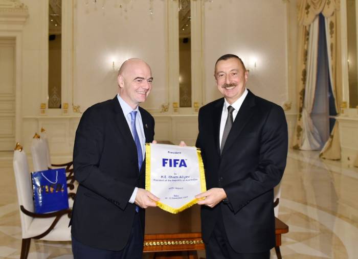 Le football était un domaine prioritaire en Azerbaïdjan, président Aliyev