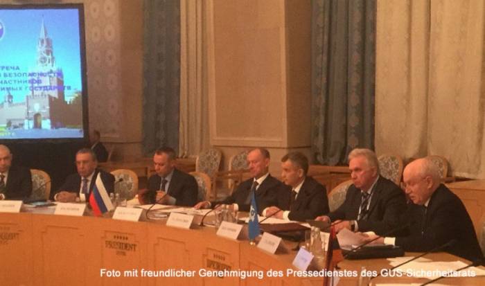 Moskau: 5. Sitzung von Sekretären der Sicherheitsräte von GUS-Staaten