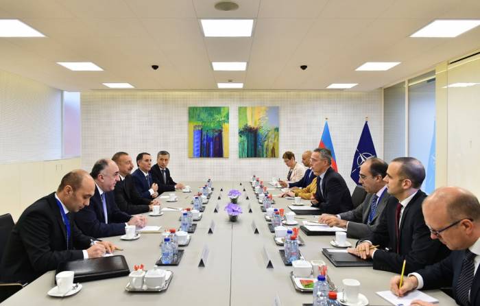 Le Président Aliyev a soulevé le problème du Karabakh à l'OTAN