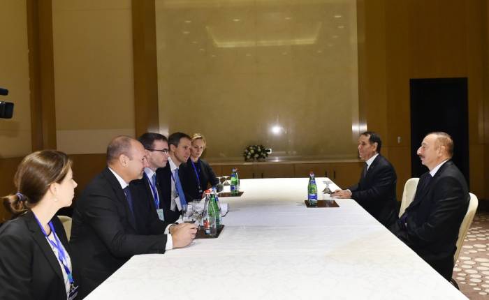 Entretien du président azerbaïdjanais avec le ministre estonien des Affaires étrangères