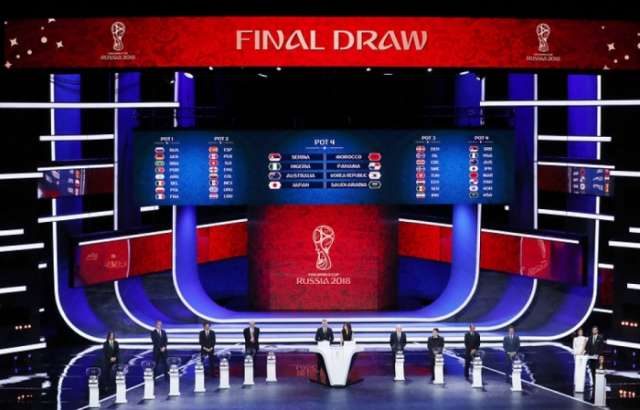 2018 World Cup group stage draw held
