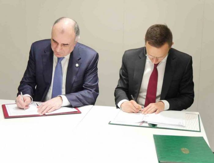 L’Azerbaïdjan et la Hongrie ont signé deux documents à Vienne