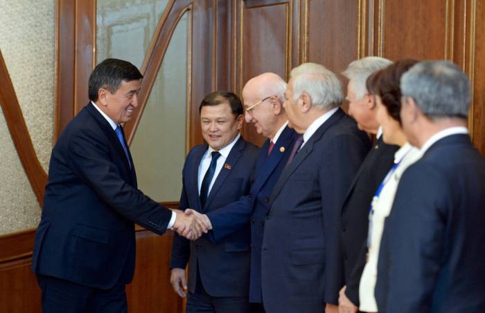 Le président kirghiz a reçu les chefs des délégations parlementaires des pays membres de la TürkPA