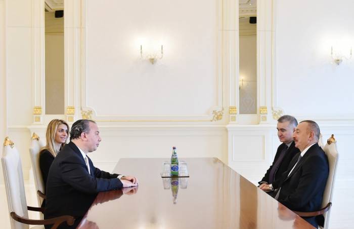 Rencontre du président azerbaïdjanais avec Marc Schneier