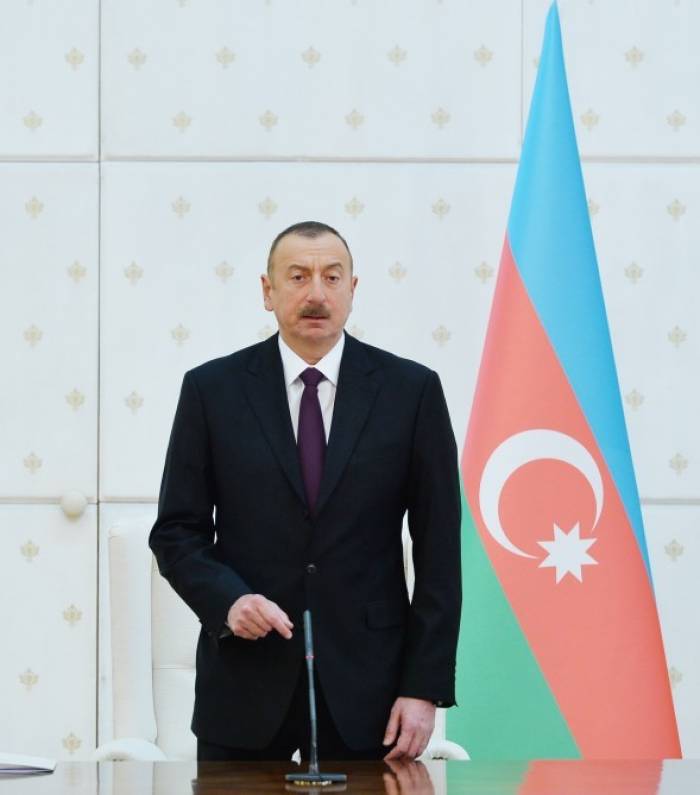 Ilham Aliyev: Die Eröffnung der Eisenbahnstrecke BTK ist ein historisches Ereignis