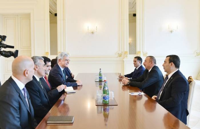 President Ilham Aliyev receives Turkish parliamentary delegation