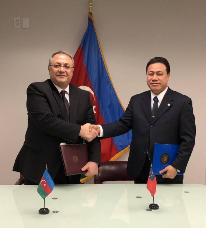Aserbaidschan und Unabhängiger Staat Samoa nehmen diplomatische Beziehungen auf
