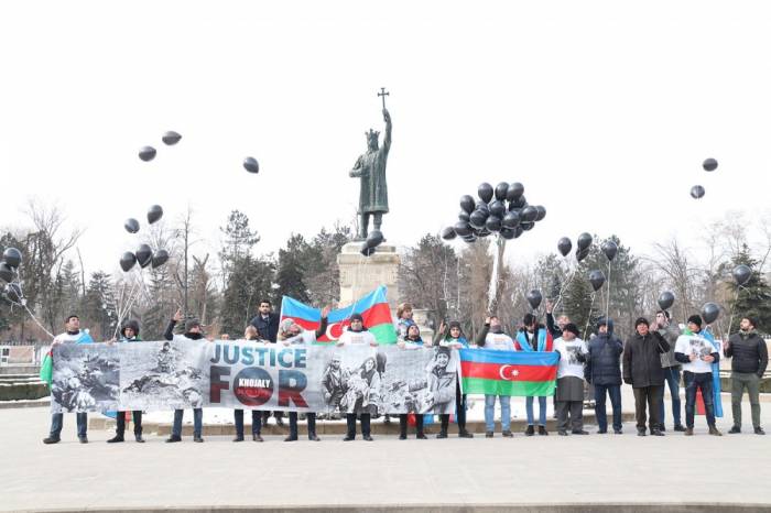 Moldovada Ermənistana etiraz edildi