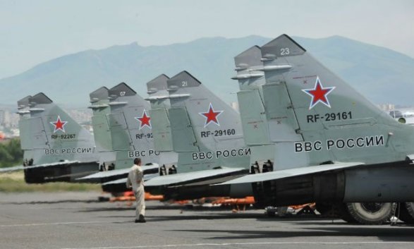 La  aviación rusa empieza los ejercicios en Armenia