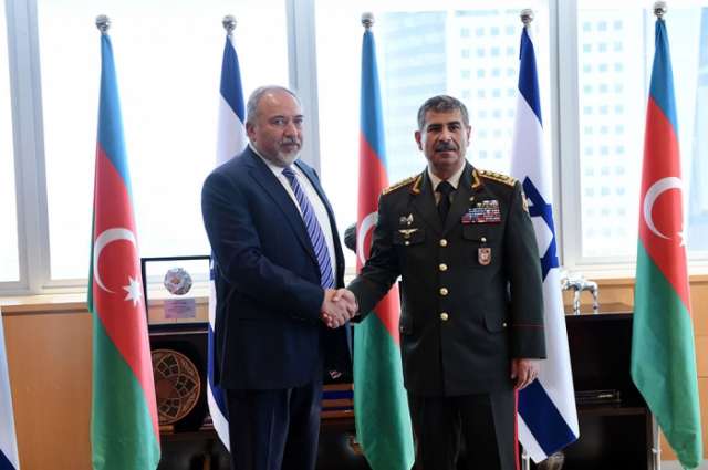 Ministers of Defense of Azerbaijan and Israel held a meeting