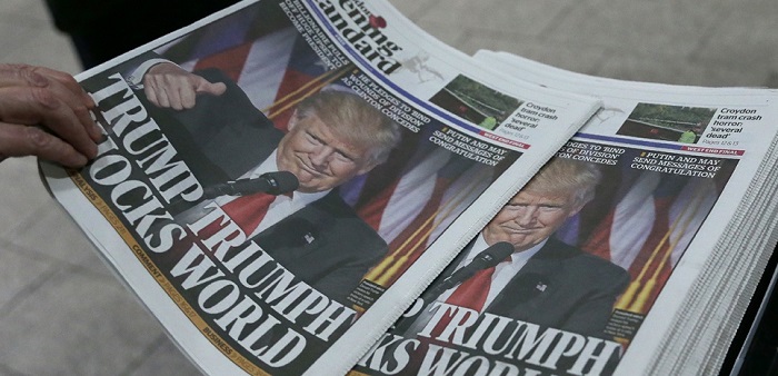 Trump président : l`incertitude gagne le monde entier sauf la Russie