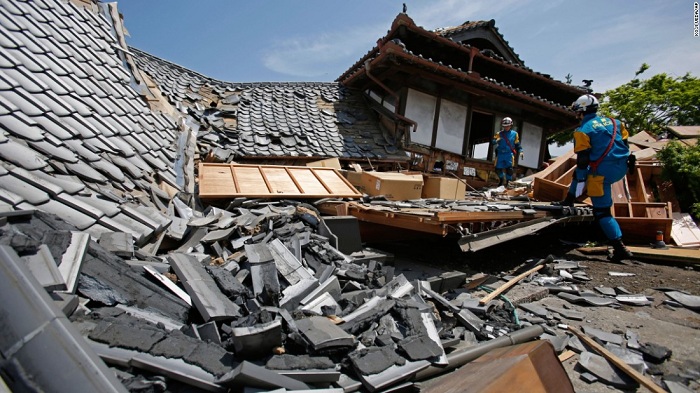 Japan Agency: earthquake was aftershock of massive 2011 quake - UPDATING, VIDEO