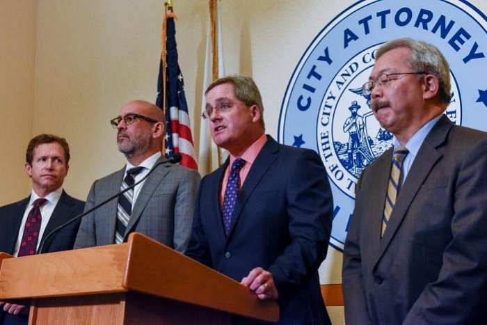 San Francisco sues Trump over sanctuary city order