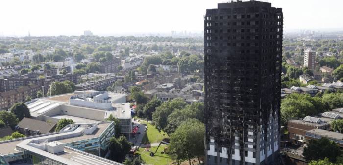 Début de l'enquête sur l'incendie de la tour Grenfell à Londres