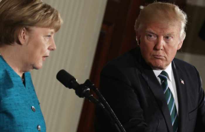 Merkel dit avoir "une bonne relation de travail" avec Trump