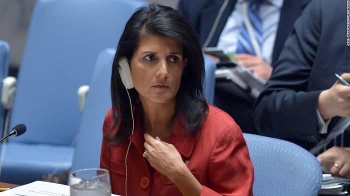 L'ambassadrice américaine à l'ONU se plaint de travailler un jour férié