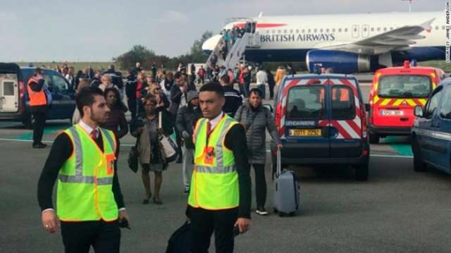British Airways flight held at Paris airport over security concerns