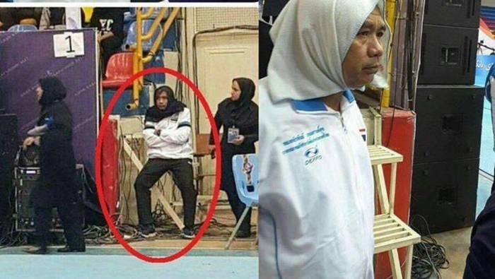 Hicab taxan kişi baş məşqçiyə cinayət işi açılacaq - FOTOLAR