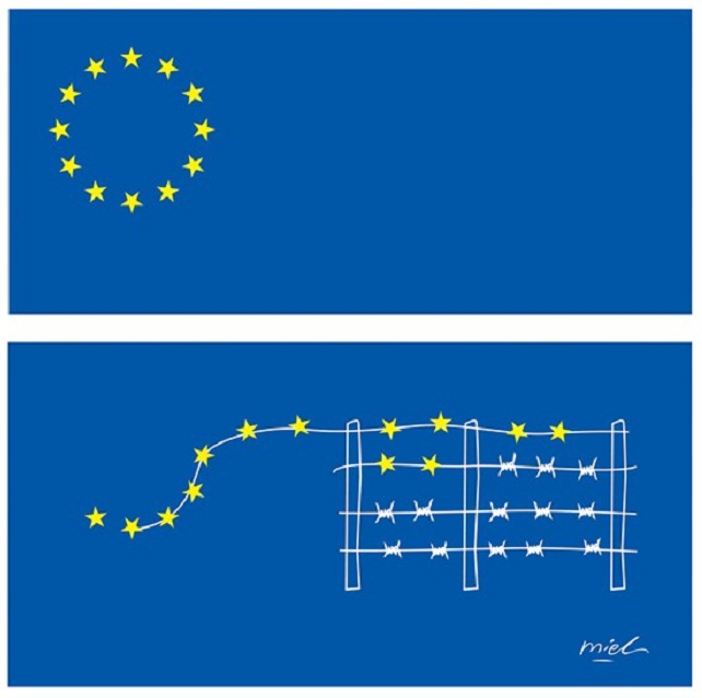 EU Fences - CARTOON