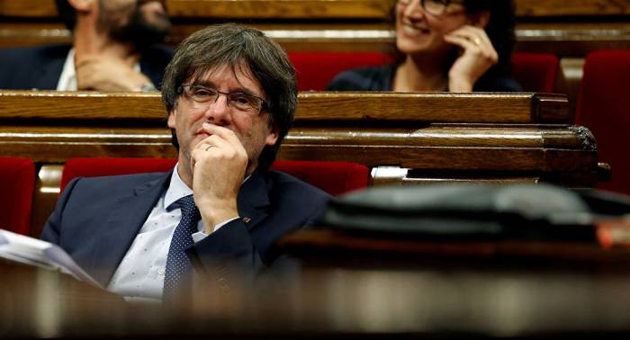 Presidente de Cataluña: "El referéndum ya avanza"