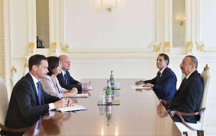 Ilham Aliyev recibió a la Presidenta de la AP de la OSCE