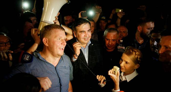 Ucrania abre investigación penal tras la entrada ilegal de Mijaíl Saakashvili