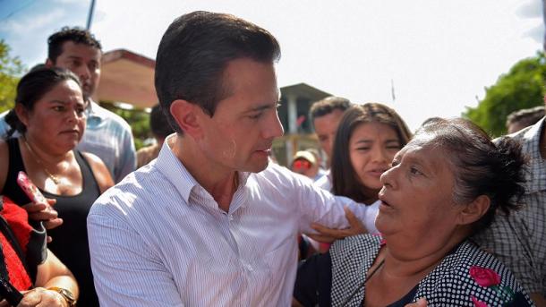 Peña Nieto pide "frente común" para la reconstrucción tras el terremoto