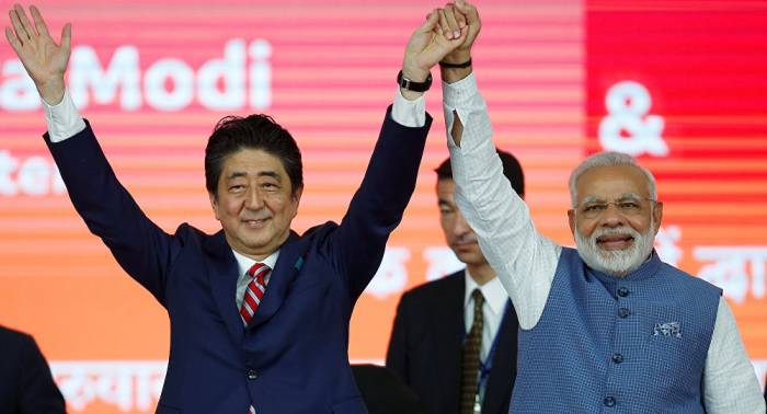 La India y Japón ponen en marcha las obras de ferrocarril de alta velocidad