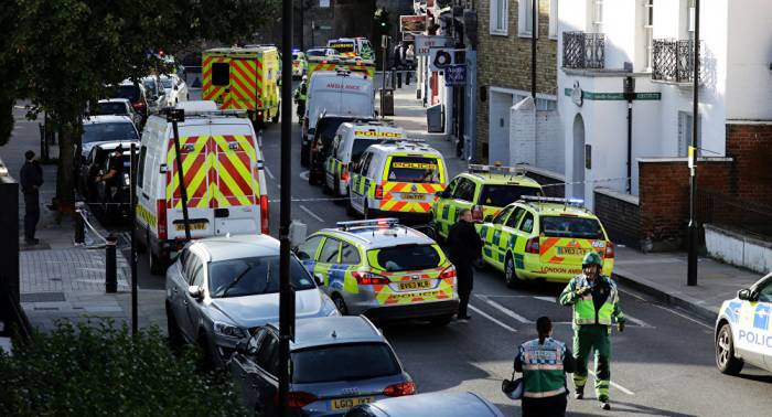 La Policía británica califica de terrorista el incidente en el metro de Londres