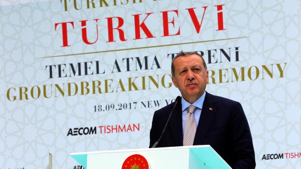 Erdogan se pronuncia en la Casa Turca en Nueva York
