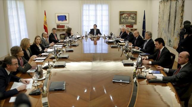 Rajoy analizará con sus ministros las acciones previstas en respuesta al 1-O