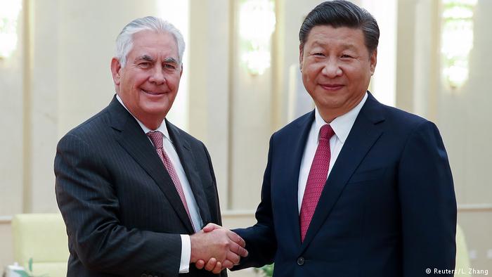 Tillerson anuncia en China que hay contactos de EEUU con Corea del Norte