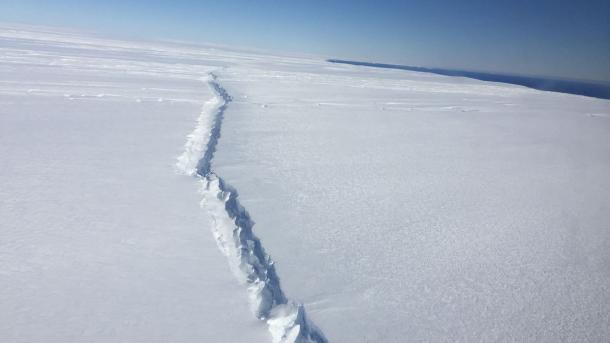 Imagen recibida de Antártica asusta al mundo