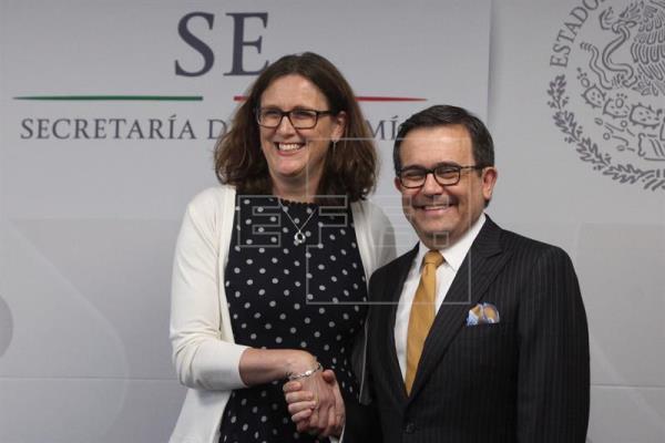 México y UE logran "avances sustantivos" en temas políticos de Acuerdo Global