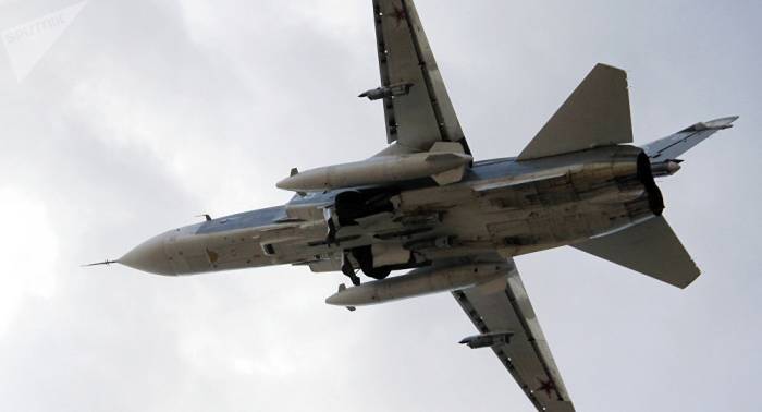 Se estrella un avión Su-24 ruso en Siria