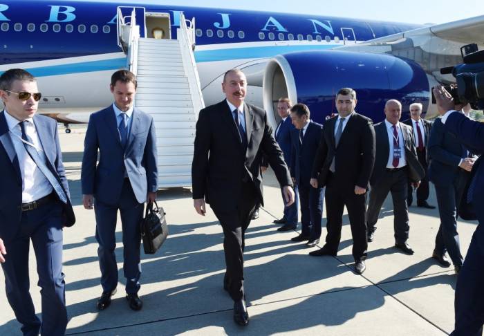 Ilham Aliyev se encuentra de visita en Sochi-Fotos (Renovado)