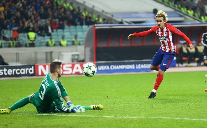 Atlético de Madrid no pudo en su visita frente al Qarabag de Azerbaiyán (0-0)