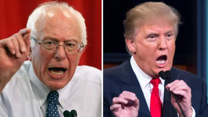 ‘¡Haz tu trabajo!’, Sanders responde a los insultos de Trump