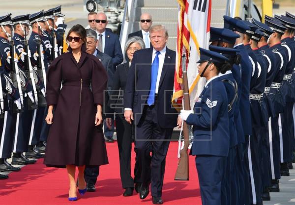 Trump dice que ve "movimientos" hacia las negociaciones con Corea del Norte