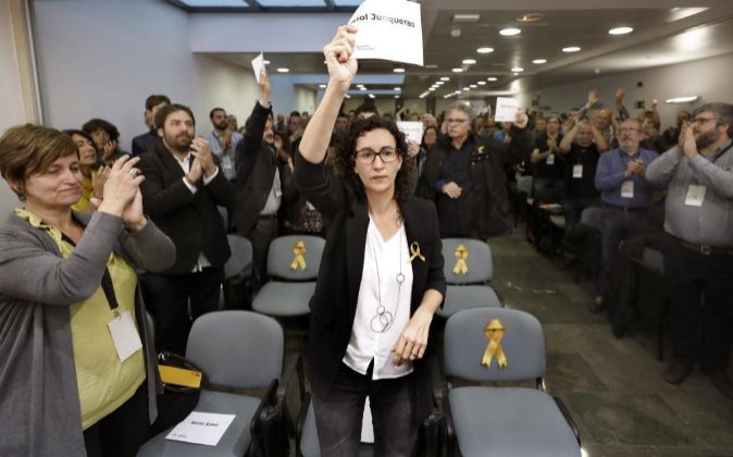 Junqueras encabezará la lista de ERC acompañado de otros exconsellers en prisión