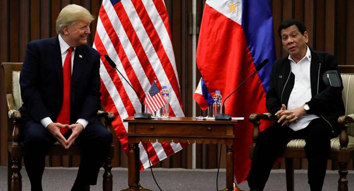 Duterte agradece a Trump la ayuda de EEUU en el conflicto en Marawi
